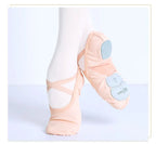Zapatillas de ballet para mujer que brindan soporte y favorecen la figura - Malla con suela dividida