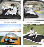 ComfortNest | Colchón inflable portátil para coche con diseño resistente | Cama plegable para viajes y uso al aire libre