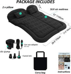 ComfortNest | Colchón inflable portátil para coche con diseño resistente | Cama plegable para viajes y uso al aire libre