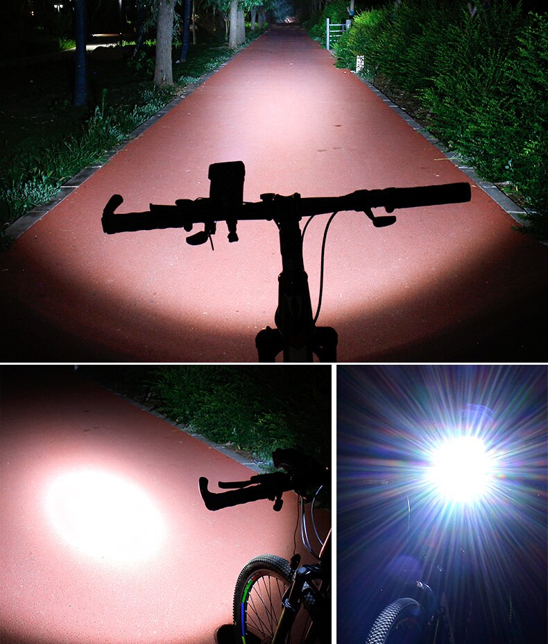 FahrRadPro | Accesorios multifuncionales para bicicleta: soporte, batería externa, luces LED y bocina.