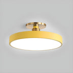 Lámpara de techo LED redonda moderna empotrable de 1 luz