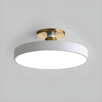 Lámpara de techo LED redonda moderna empotrable de 1 luz