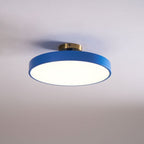 Lámpara de techo LED redonda moderna empotrable de 1 luz
