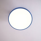 Lámpara de techo LED redonda moderna empotrable de 1 luz