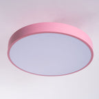 Lámpara de techo LED redonda moderna empotrable de 1 luz