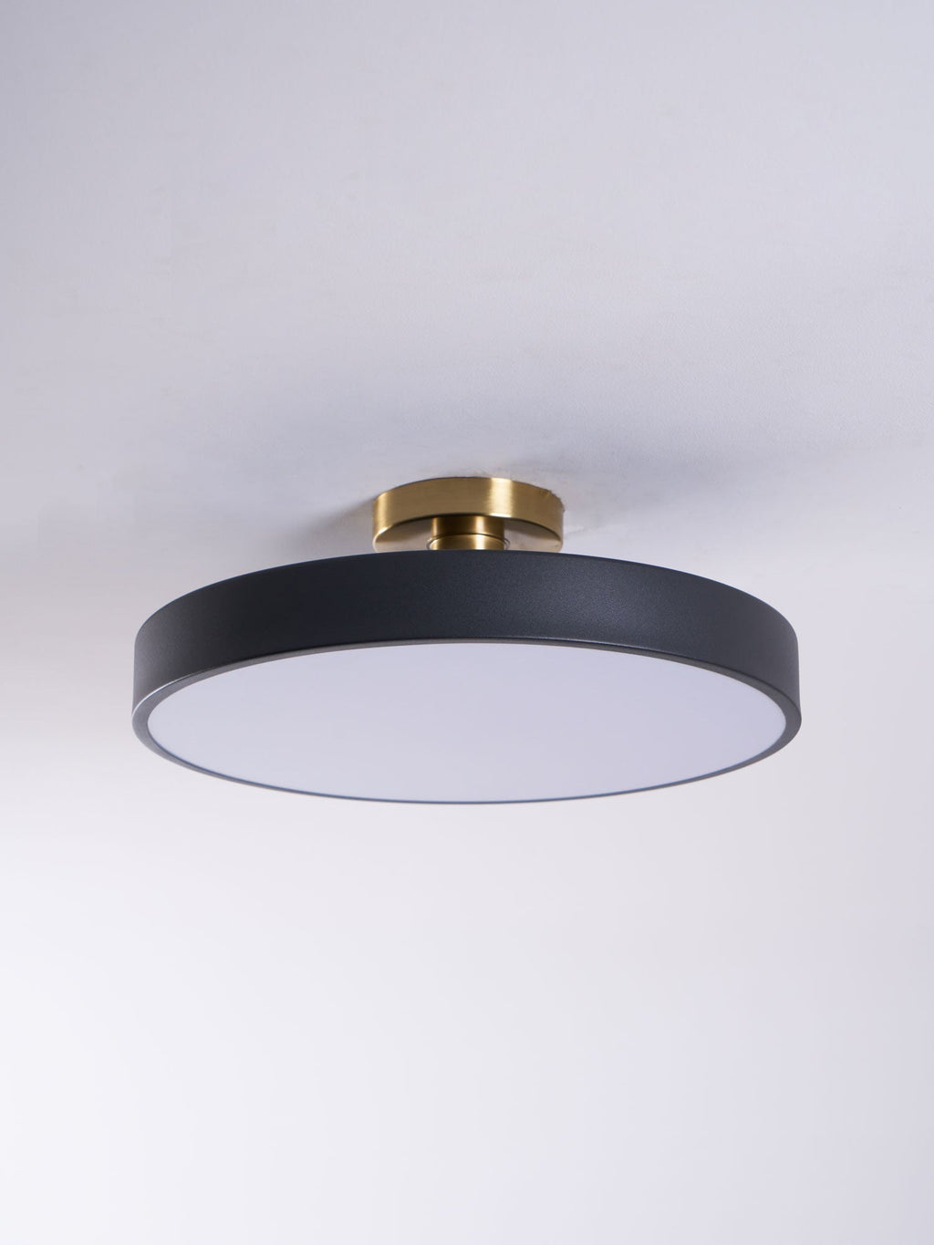 Lámpara de techo LED redonda moderna empotrable de 1 luz