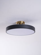 Lámpara de techo LED redonda moderna empotrable de 1 luz