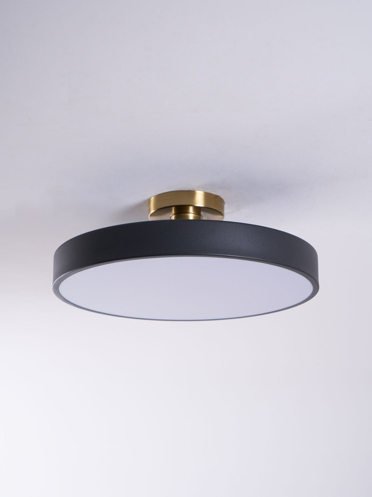 Lámpara de techo LED redonda moderna empotrable de 1 luz