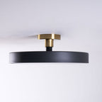 Lámpara de techo LED redonda moderna empotrable de 1 luz