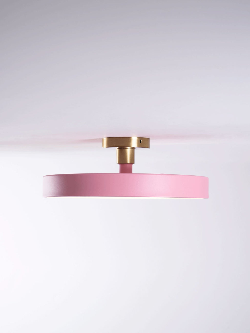 Lámpara de techo LED redonda moderna empotrable de 1 luz