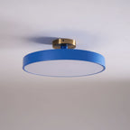 Lámpara de techo LED redonda moderna empotrable de 1 luz