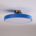 Lámpara de techo LED redonda moderna empotrable de 1 luz