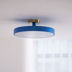 Lámpara de techo LED redonda moderna empotrable de 1 luz