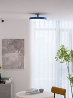 Lámpara de techo LED redonda moderna empotrable de 1 luz