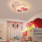 Lámpara de techo con forma de corazón | Diseño de corazones LED rosas