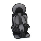 Silla de coche portátil con arnés de cinco puntos, transpirable y regulable