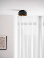 Lámpara de techo redonda con interior Houtnerf Glazen Bol ∅22 cm para Hal Keuken Slaapkamer Wandmontage G9 Accesorio