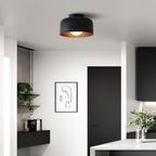 Lámpara de techo redonda con interior Houtnerf Glazen Bol ∅22 cm para Hal Keuken Slaapkamer Wandmontage G9 Accesorio
