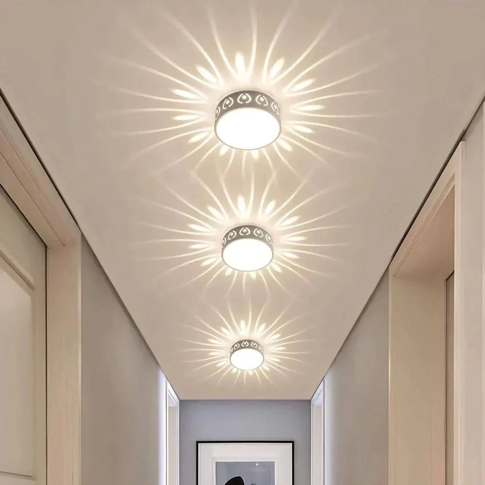 Lámpara de techo LED Lunoval – Lámpara redonda ultradelgada
