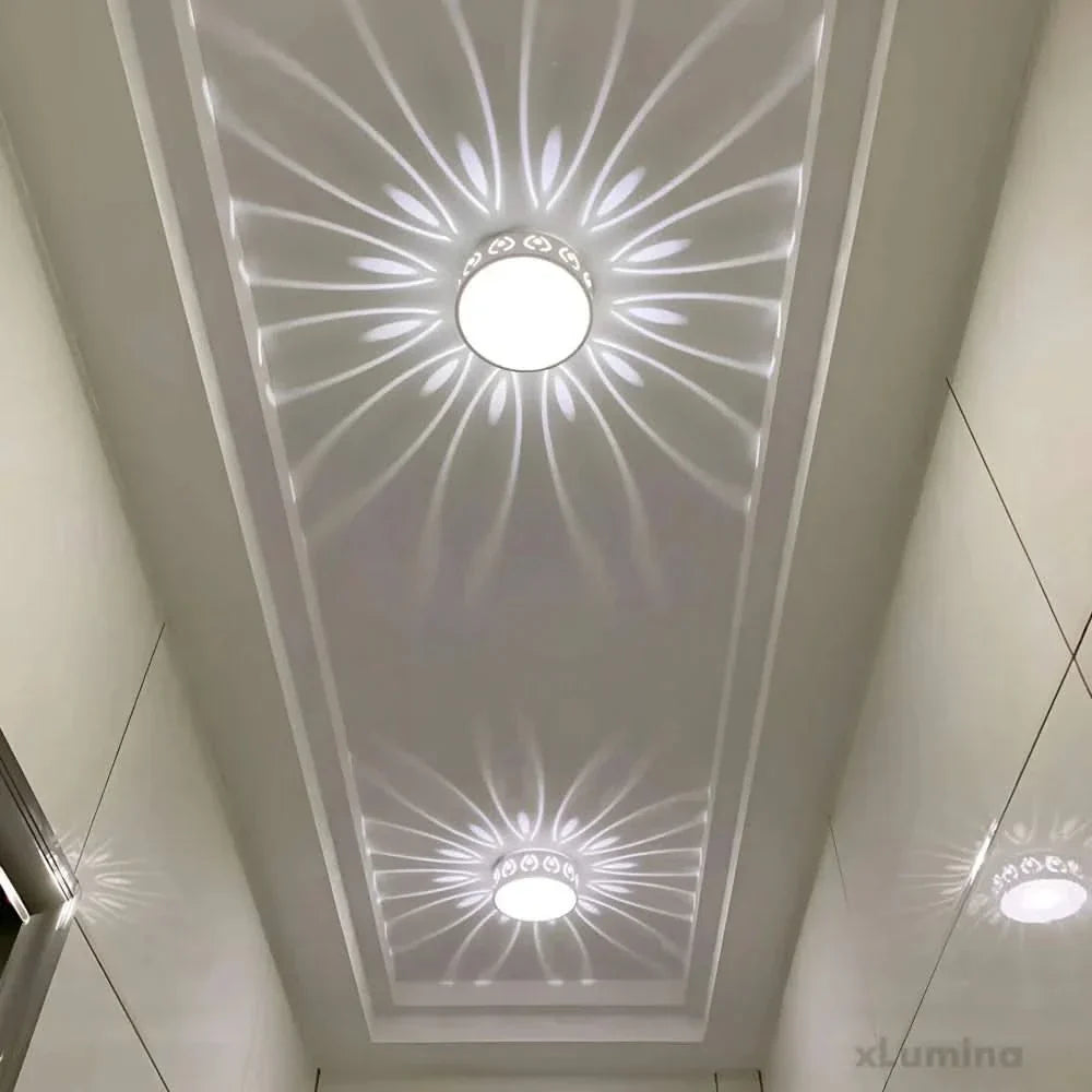 Lámpara de techo LED Lunoval – Lámpara redonda ultradelgada