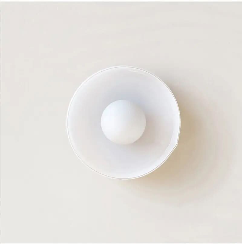 Lámpara de techo de cristal estilo escandinavo verde amarillo blanco – Iluminación ambiental para sala de estar y dormitorio