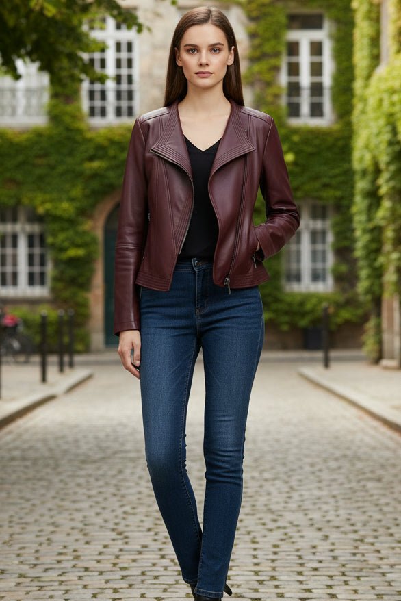 Chaqueta elegante para mujer con corte moderno para un look elegante y seguro.
