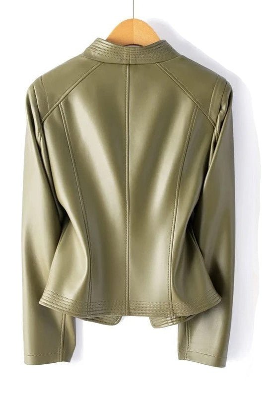 Chaqueta elegante para mujer con corte moderno para un look elegante y seguro.