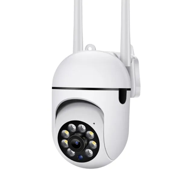 Cámara de seguridad WiFi con monitoreo desde smartphone: vigilancia inalámbrica para interiores y visualización en tiempo real.