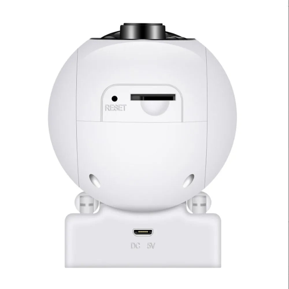 Cámara de seguridad WiFi con monitoreo desde smartphone: vigilancia inalámbrica para interiores y visualización en tiempo real.