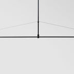 Lámpara de techo móvil con globos de cristal – Diseño moderno en latón o negro – 9 configuraciones – Casquillo G9 y G4