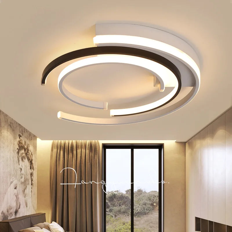 Lámparas LED modernas y regulables | Terrazas de diseño para sala de estar