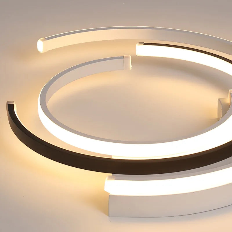 Lámparas LED modernas y regulables | Terrazas de diseño para sala de estar
