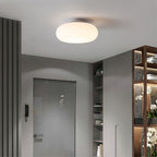 Lámpara de techo LED moderna | Diseño minimalista ovalado blanco