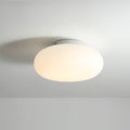 Lámpara de techo LED moderna | Diseño minimalista ovalado blanco