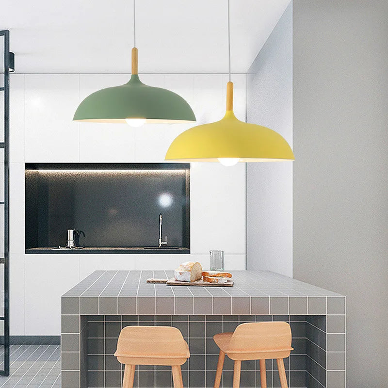 NordicOak – Lámpara de techo fabricada en roble nórdico
