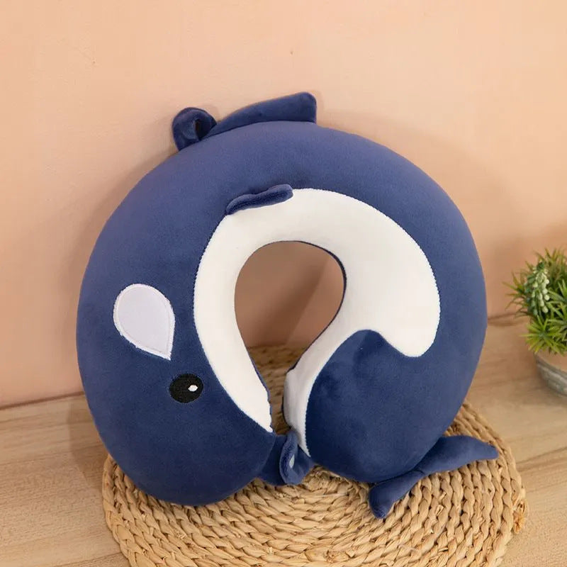 Almohada unisex de soporte para el cuello con un lindo diseño de animales