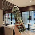 Botella de agua deportiva para mujer