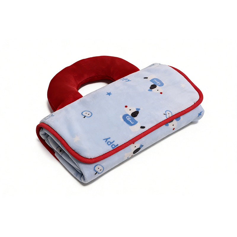 Almohada de soporte cervical para mujer con diseño decorativo