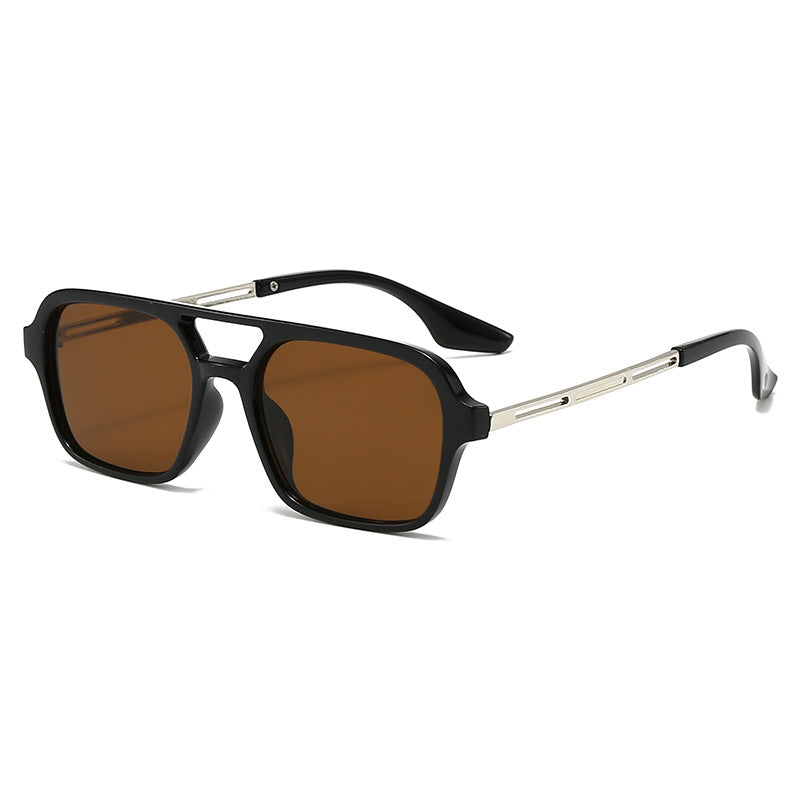 Gafas de sol de moda para hombre con montura resistente
