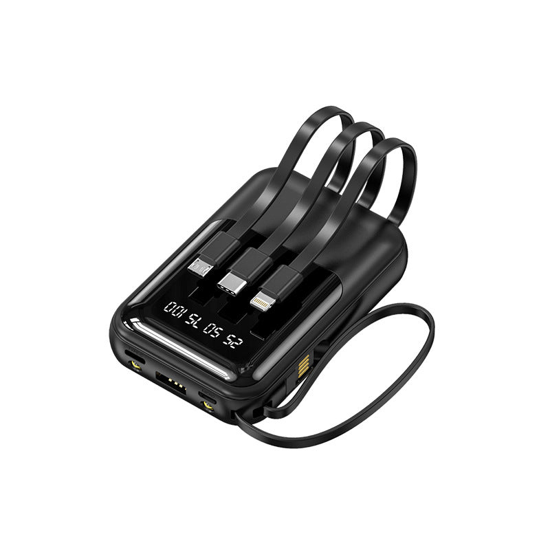 Powerbank con conexiones multifuncionales