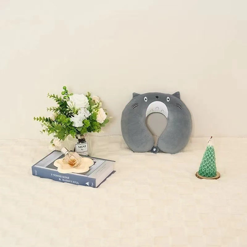 Almohada unisex de soporte para el cuello con un lindo diseño de animales