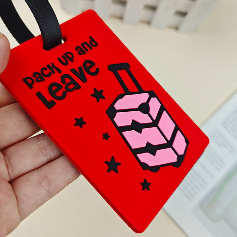 Identificador de equipaje de viaje brillante unisex