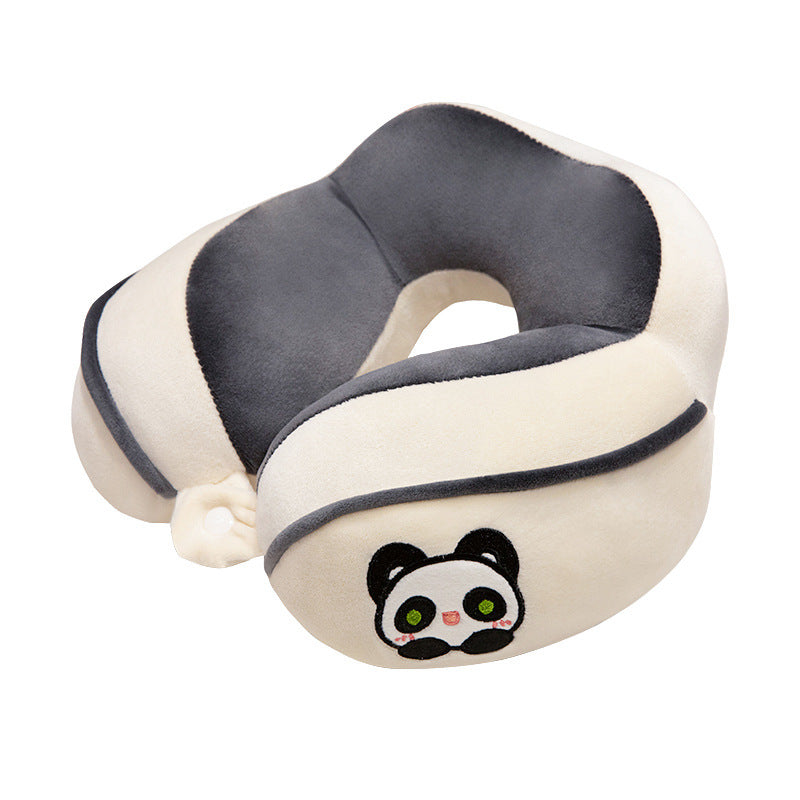 Almohada cervical ergonómica con estampado de panda