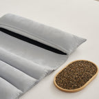 Almohada de soporte para el cuello con relleno de hierbas naturales