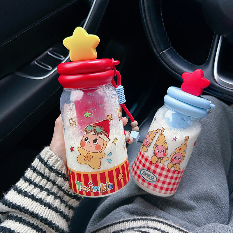 botella de agua fácil de transportar para mujeres