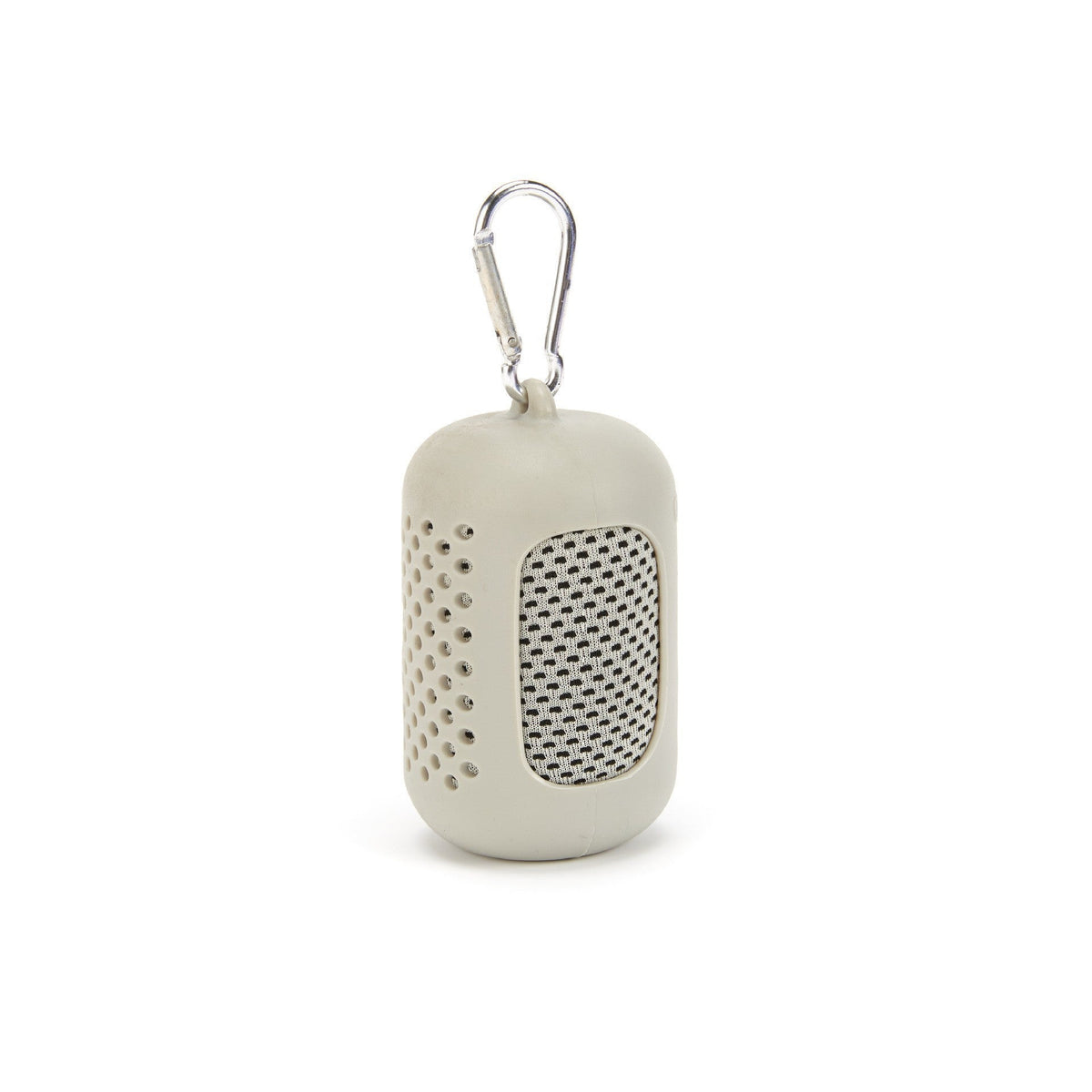 Altavoz Bluetooth portátil para mujer con mosquetón