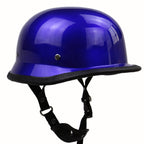 Casco de motocicleta abierto de estilo vintage