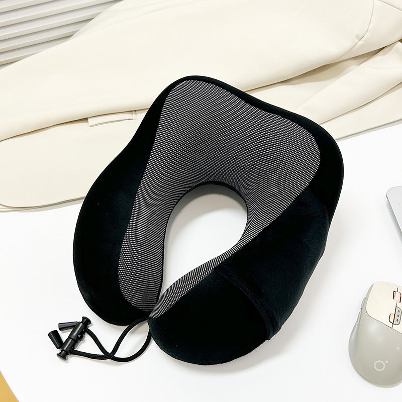 Almohada ergonómica de viaje para mujer con soporte cervical y superficie transpirable