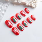 Diseño de uñas festivas para las fiestas
