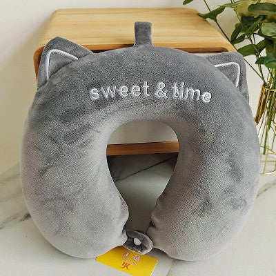 Almohada unisex de soporte para el cuello con un lindo diseño de animales